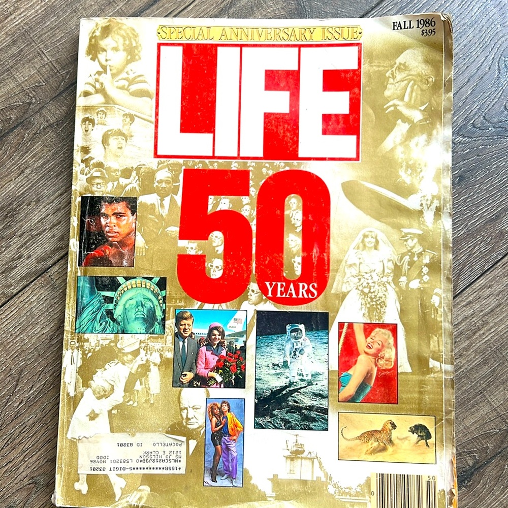 Life magazine, special anniversary issue, 50 years fall 1986